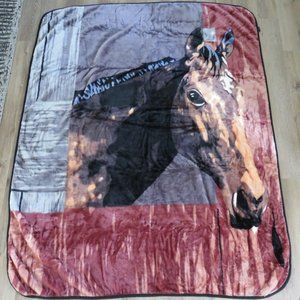 Vintage Oak Trail Horse Blanket